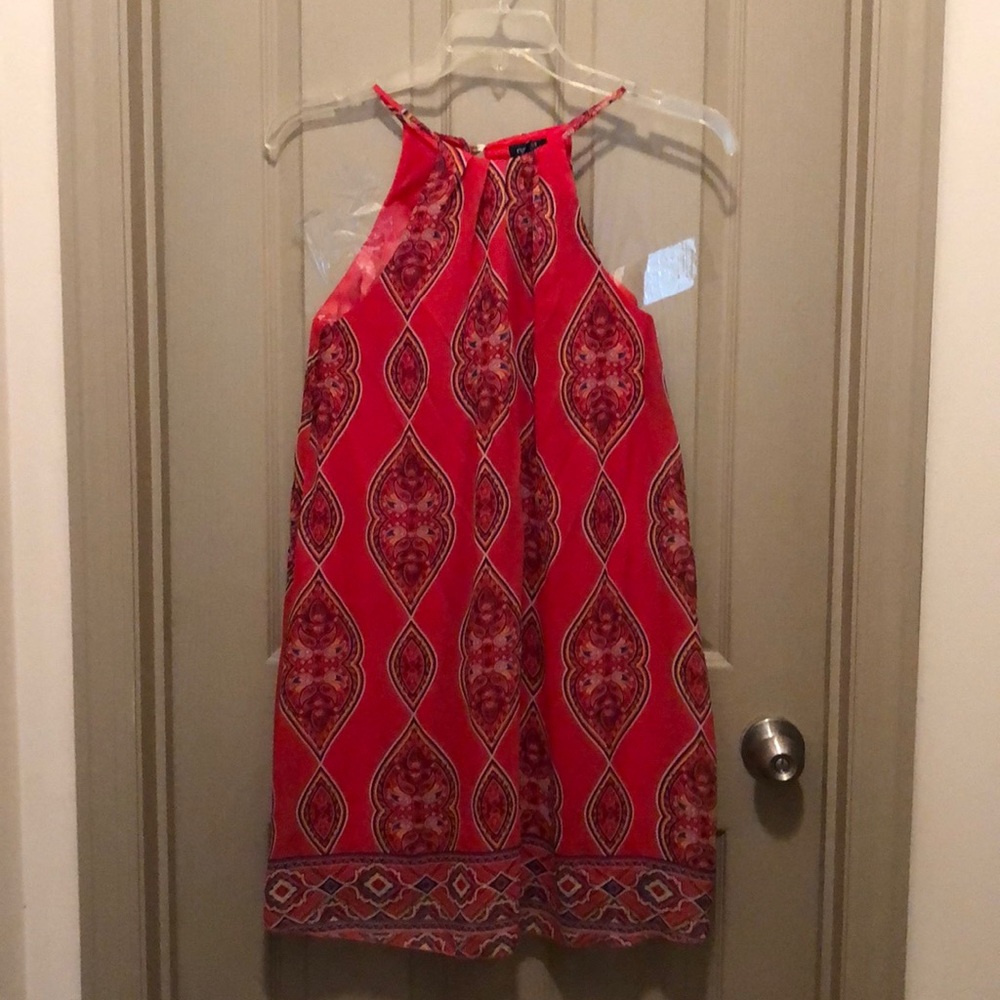 Red dress